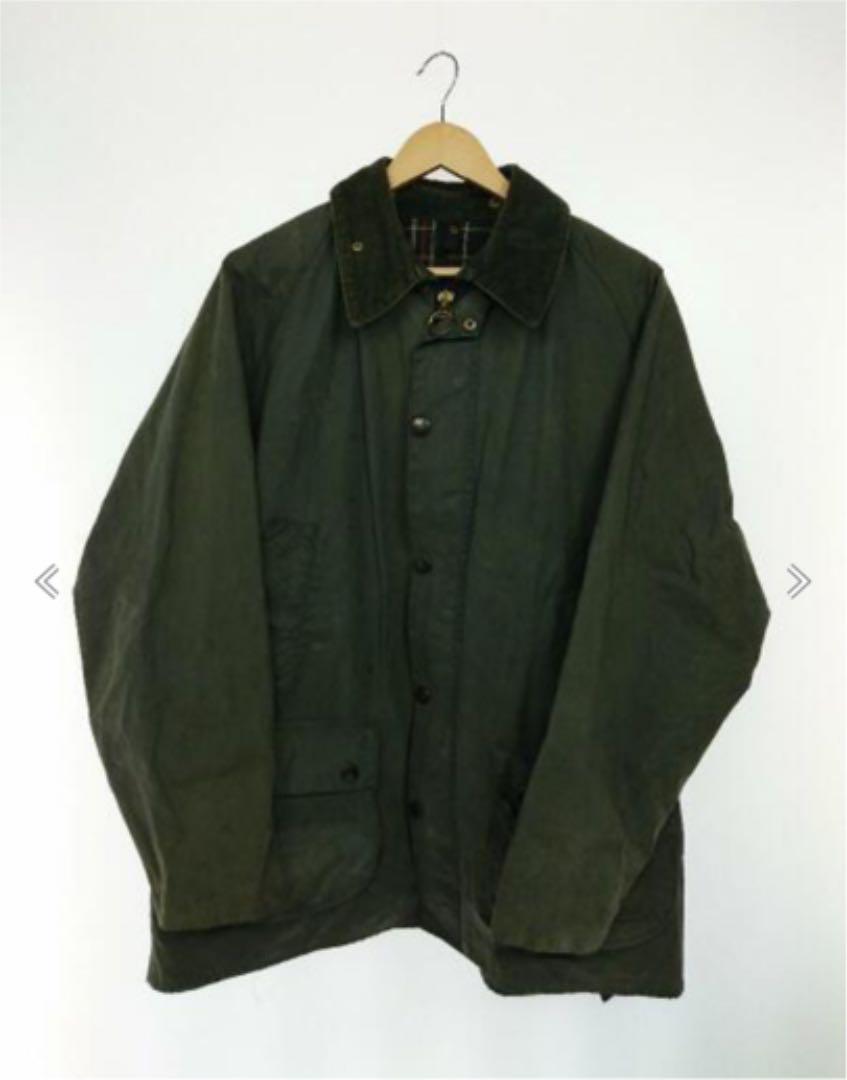 Barbour バブアー　オイルドジャケット　カーキ　古着　　90s