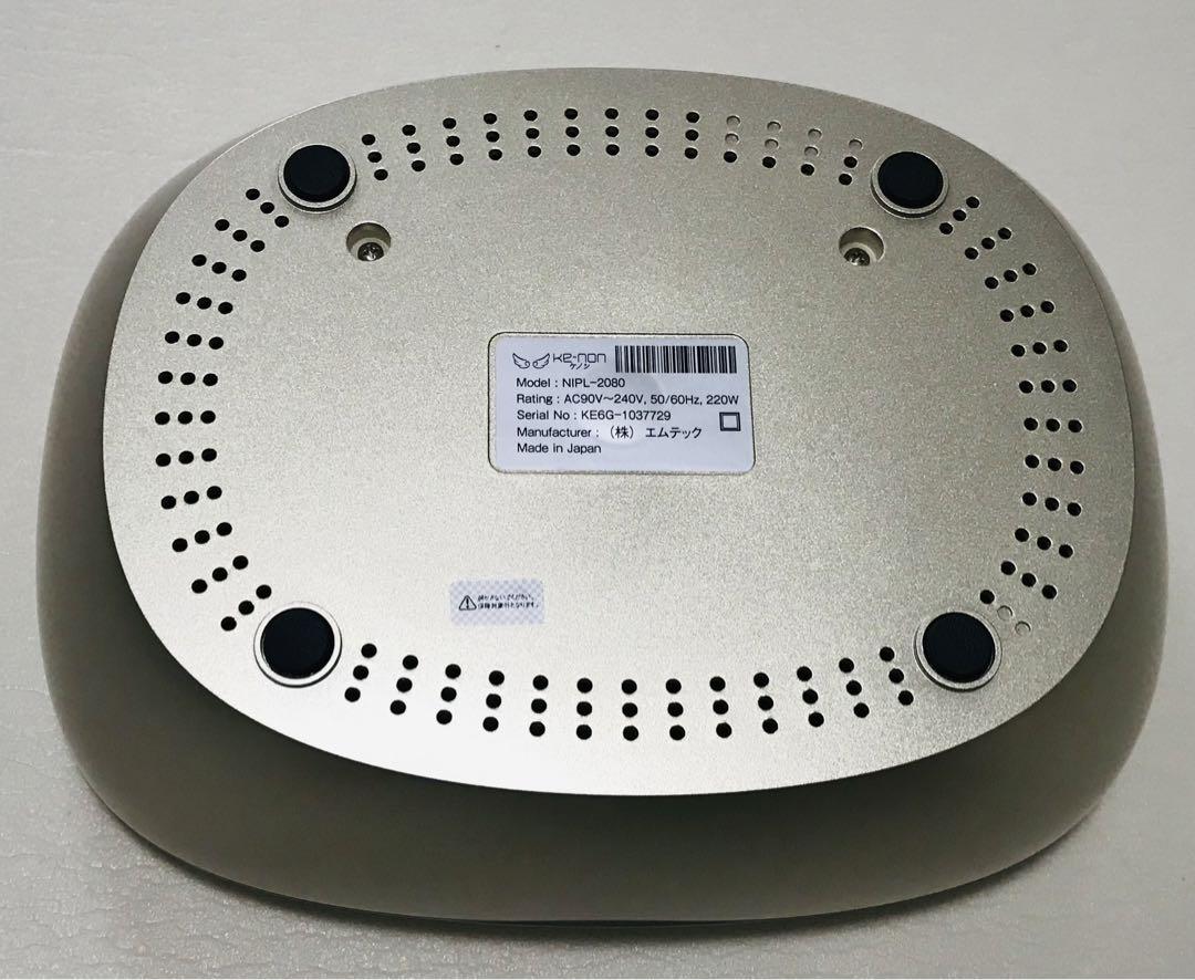 美品】ケノン フラッシュ式脱毛器 ver6.3 - メルカリ