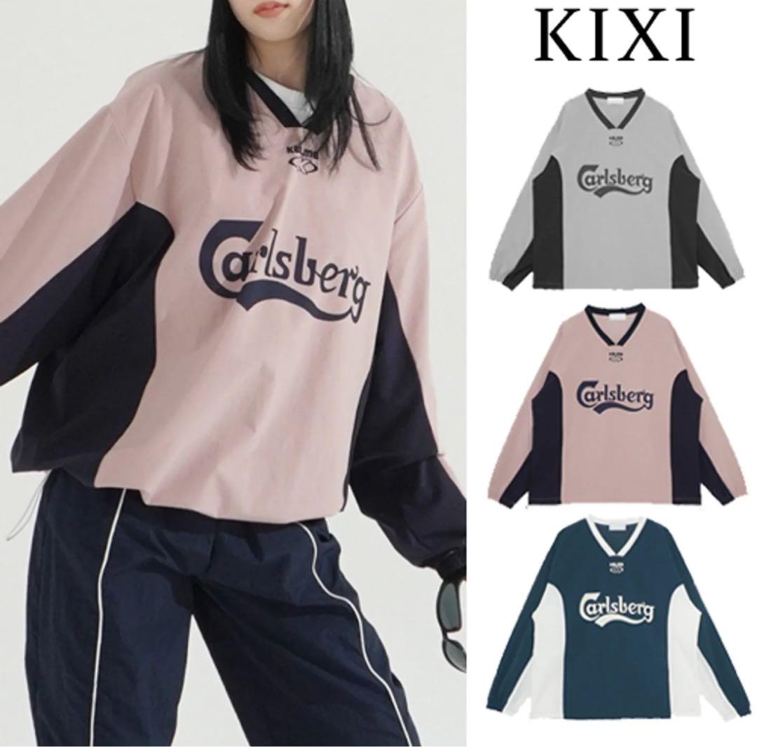 KIXI Sporty String Nylon Sweatshirt