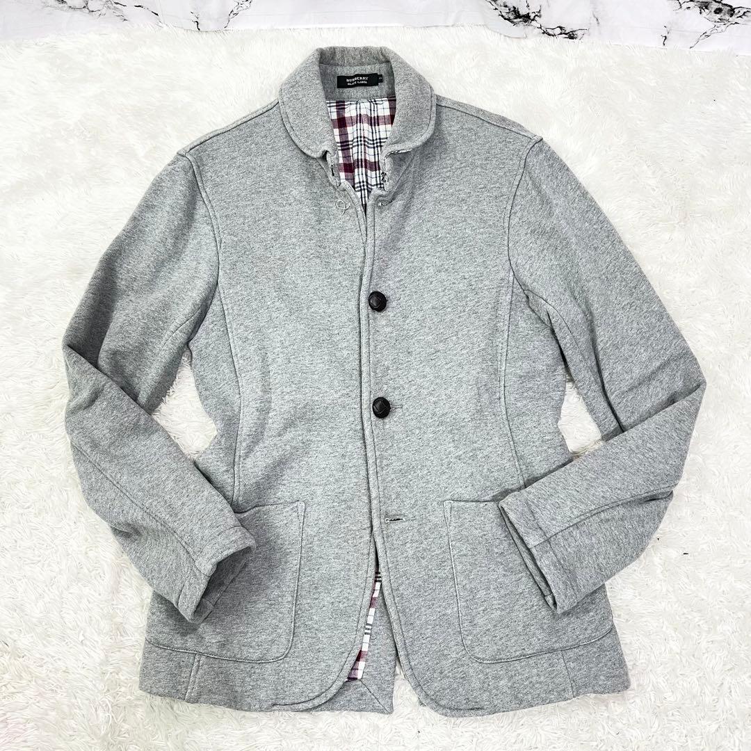 バーバリーブラックレーベル ジャケット コート アウター くるみボタンM BURBERRY BLACK LABEL