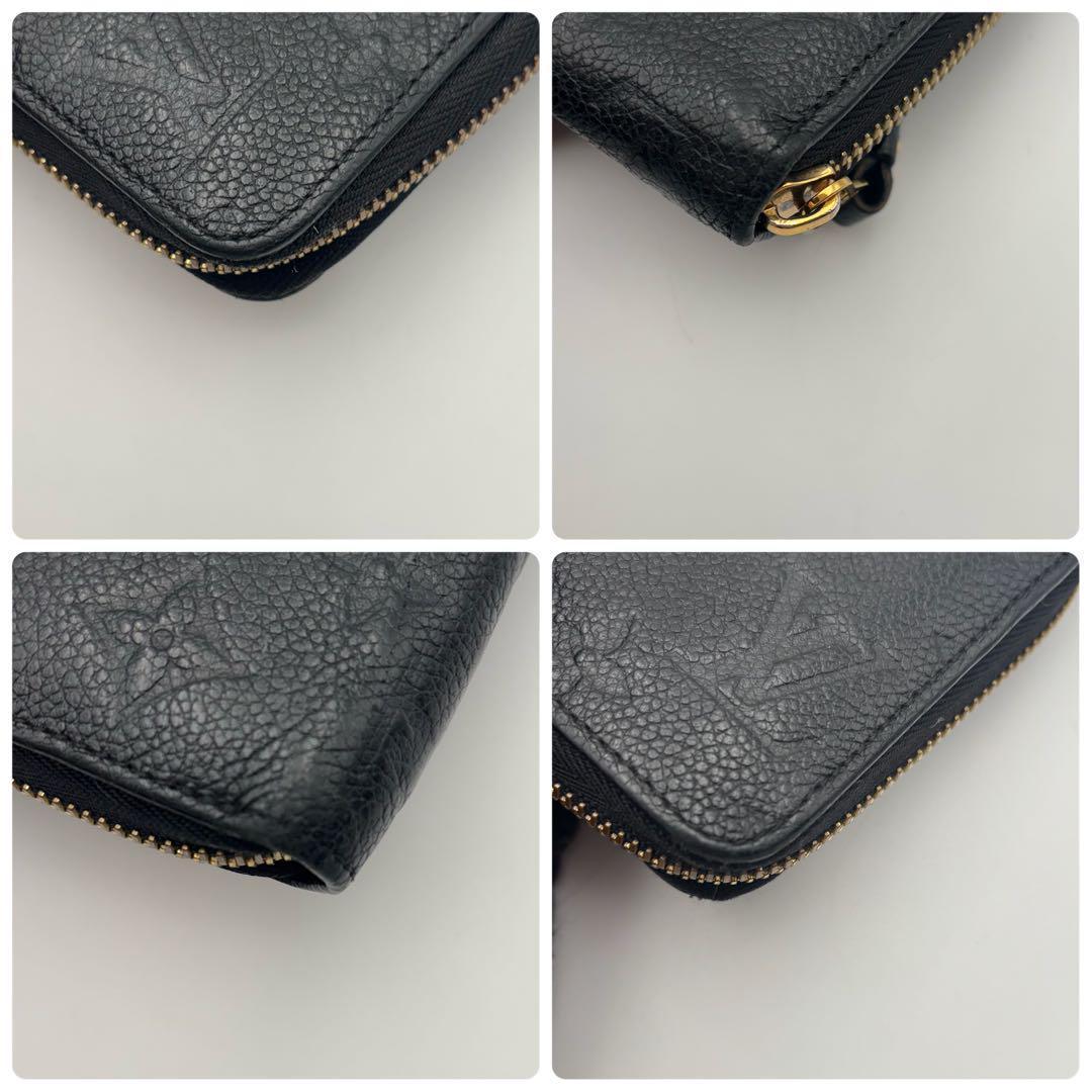美品　ヴィトン　ジッピーウォレット　長財布　アンプラント　ラウンド　ファスナー