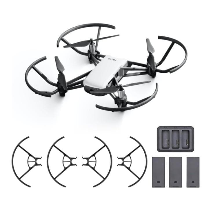 DJI Ryze Tello トイドローン バッテリー3個付属