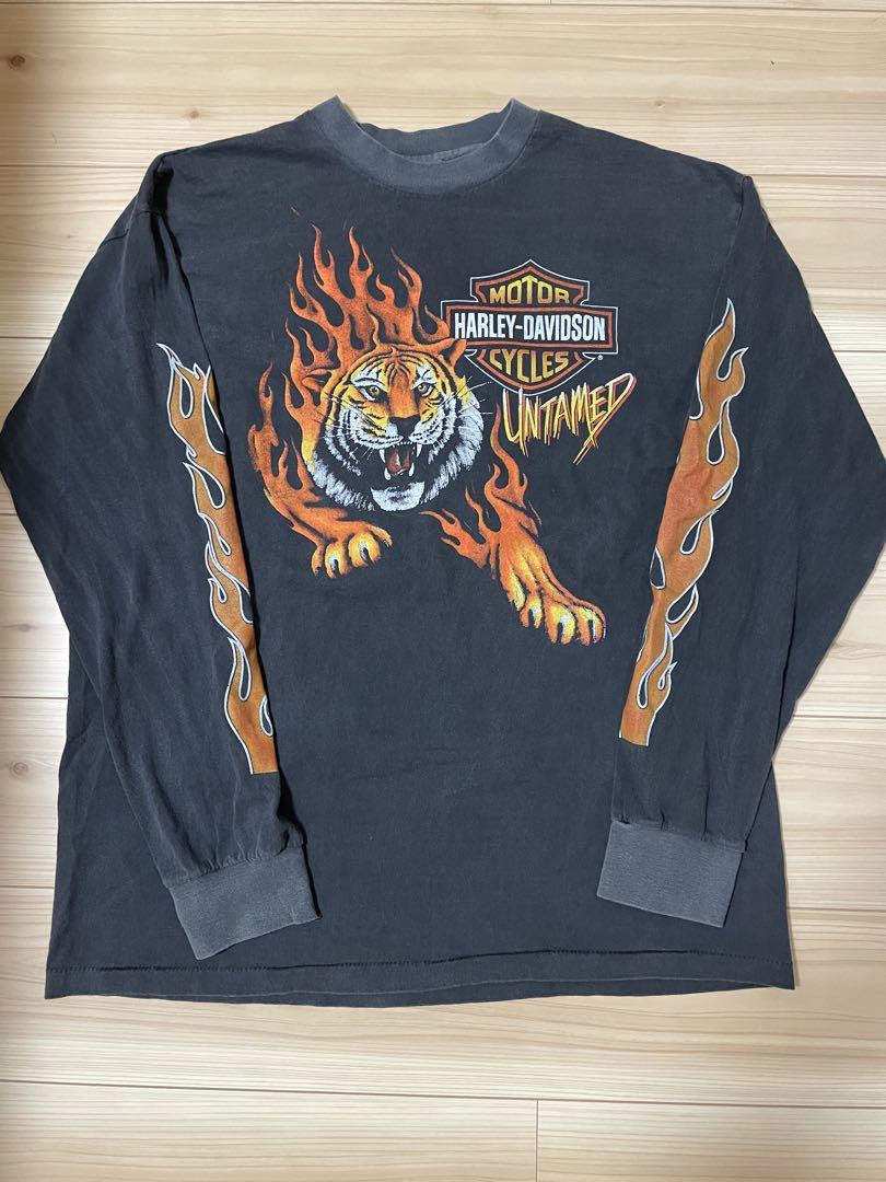ハーレーダビッドソン ロングTシャツ XL