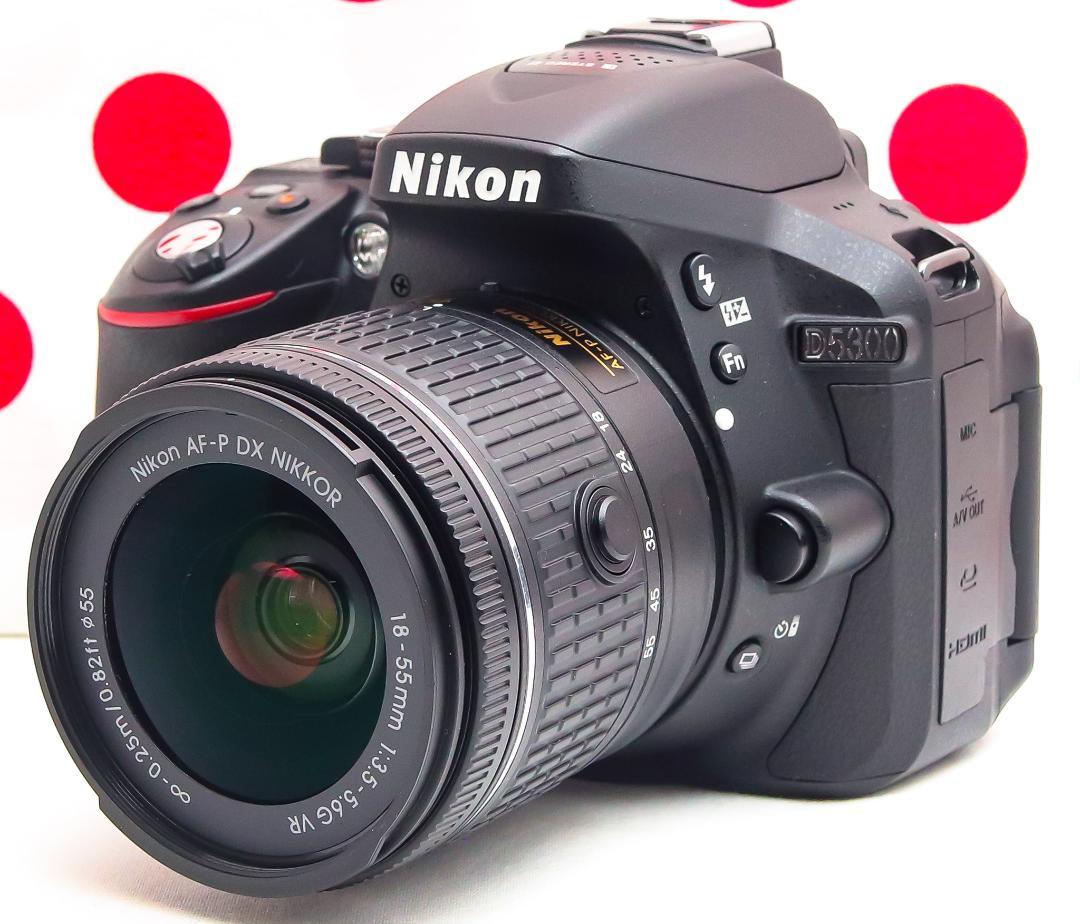 Nikon D5300❤Wi-Fi搭載&自撮り可❤超高画質❤一眼レフカメラ