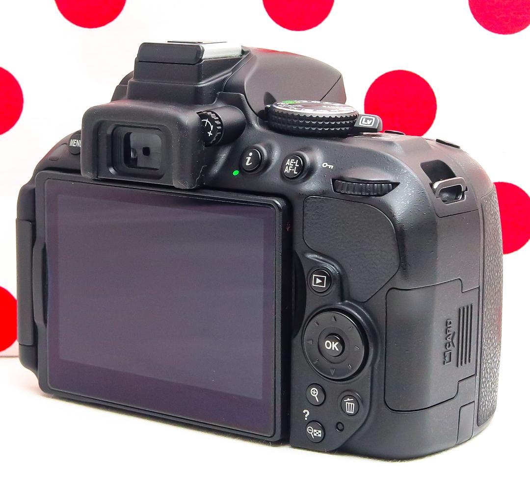 Wi-Fi搭載❤️Nikon D5300❤️かわいいレッド❤️一眼レフカメラ D5000 ニコン デジタル一眼 Nikon D5300 レッド レンズキット