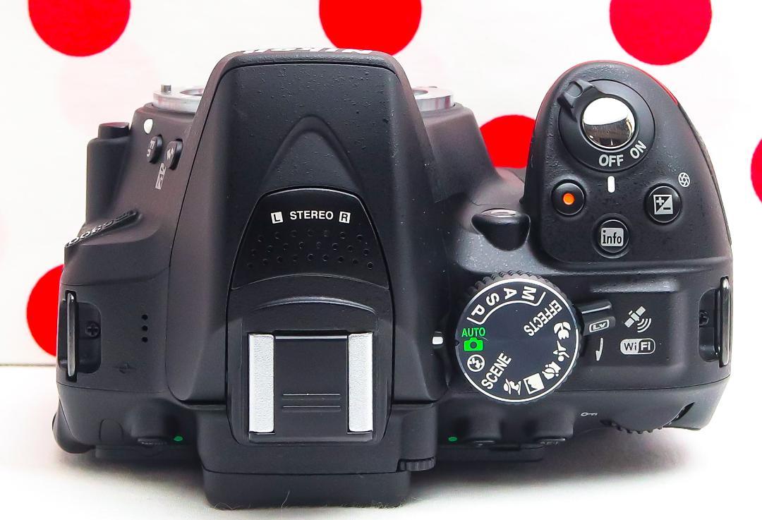 Nikon D5300❤Wi-Fi搭載&自撮り可❤超高画質❤一眼レフカメラ