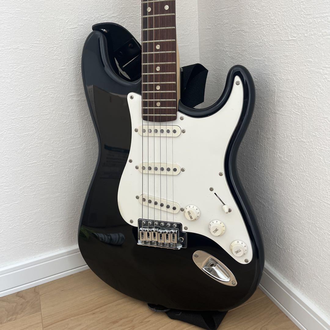 FERNANDES エレキギター ストラトタイプ ブラック