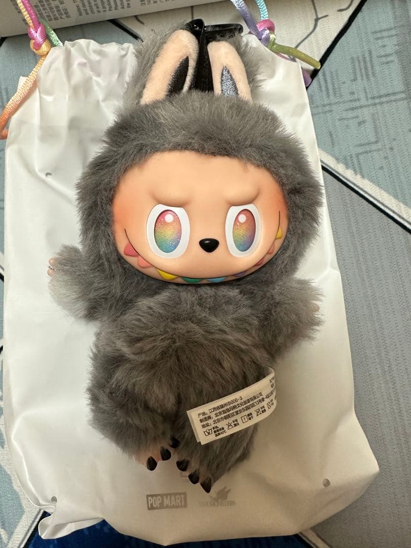 【正規品】LABUBU ラブブ エナジー シークレット Labubu シークレット ID エナジー ラブブ 黒