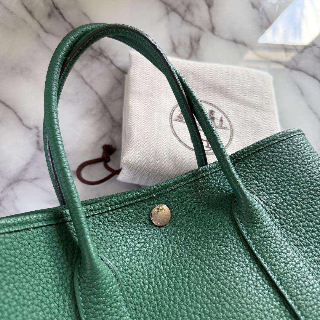 【HERMES】国内発送ガーデンパーティTPMヴェールヴェルティゴ☆ ガーデン・パーティTPM ヴェールヴェルティゴ ブルーマリン
