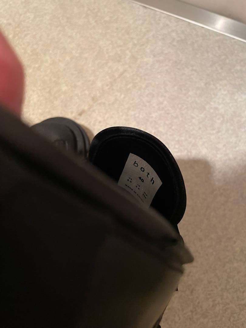 LOAFER-SPAZZOLATO-BLACK25.5cm both