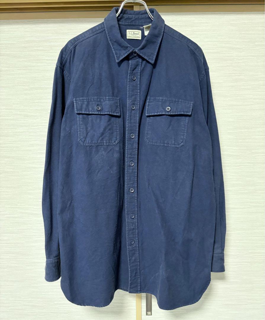 L.L.Bean エルエルビーン シャミークロスシャツ ネルシャツ 長袖シャツ
