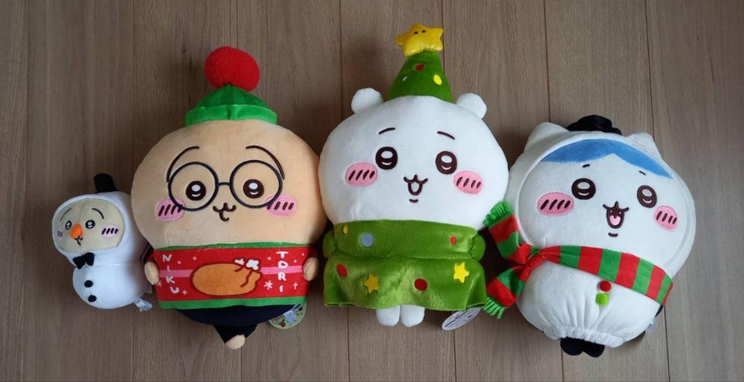 クリスマスちいかわぬいぐるみセット