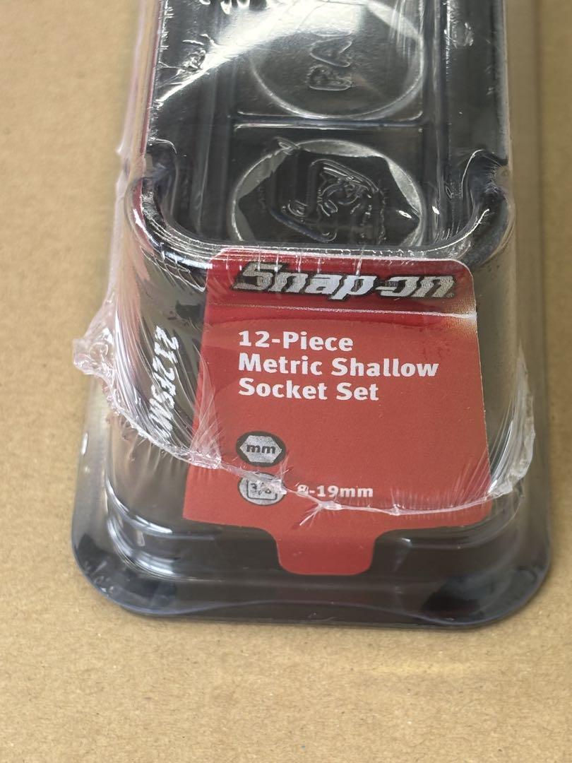 スナップオン 212FSMY 3/8 8-19mm シャローソケットセット