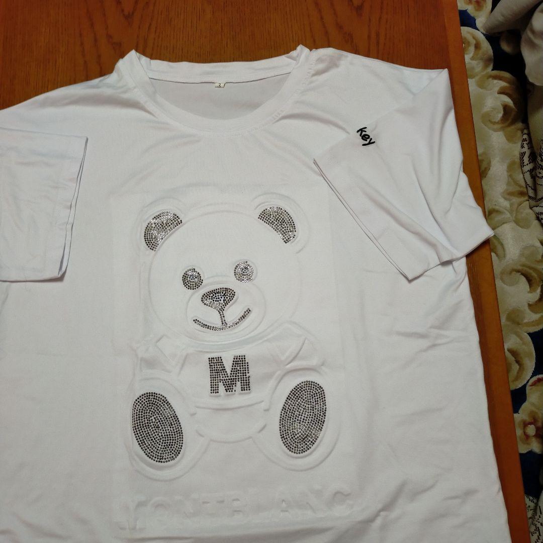 希望価格募集中です！　未開封品！！パンダデザイン Tシャツ ホワイト 希望価格募集中です！ 未開封品！！パンダデザイン Tシャツ ホワイト