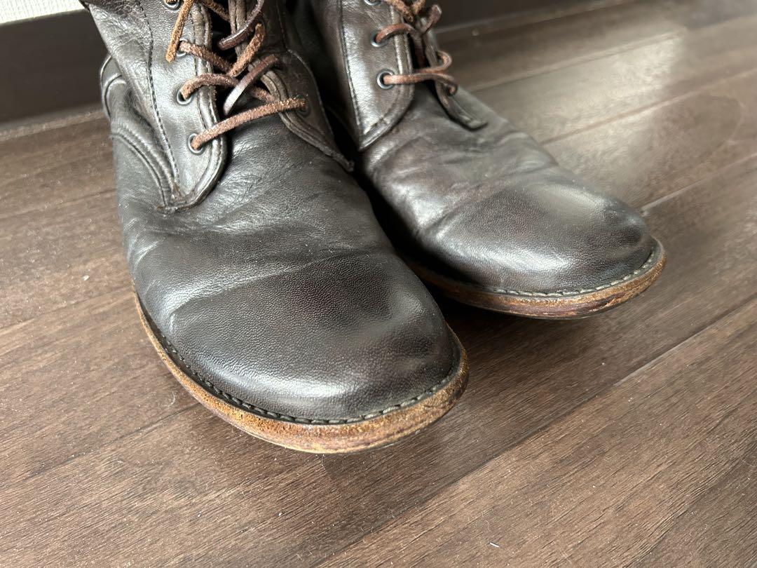 【レア】Ｙ's for men ワイズ　レースアップブーツ　ブラウン27cm程度