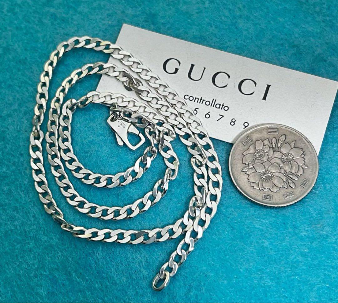 極美品‼️GUCCI 3.7ミリ　喜平チェーンネックレス 極美品‼️GUCCI 3.7ミリ 喜平チェーンネックレス - メルカリ