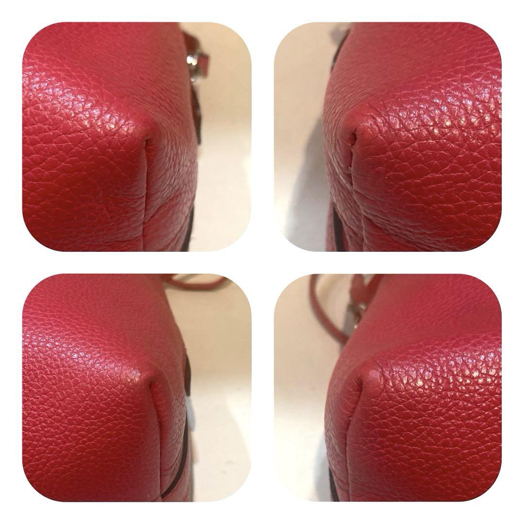 【美品】GIANNI CHIARINI アリファ 2WAY レザーバッグ M