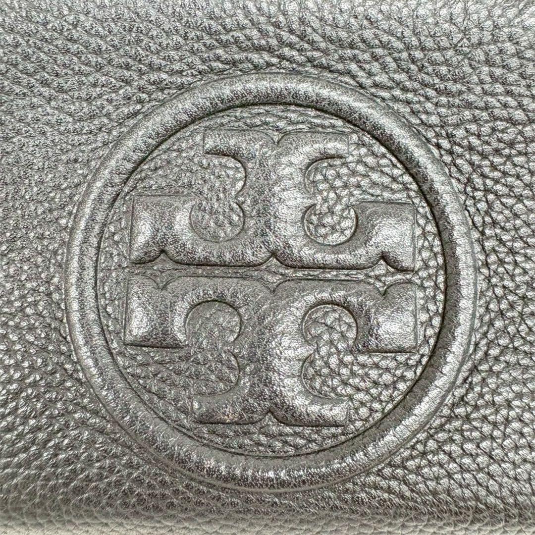 美品✨TORY BURCH レザー ショルダーバッグ 斜め掛け ポシェット 黒
