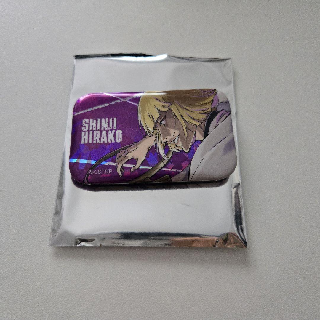BLEACH 展望台 平子真子　ホロ加工スクエア缶バッジ　7個 BLEACH 展望台 平子真子ホロ加工スクエア缶バッジ7個