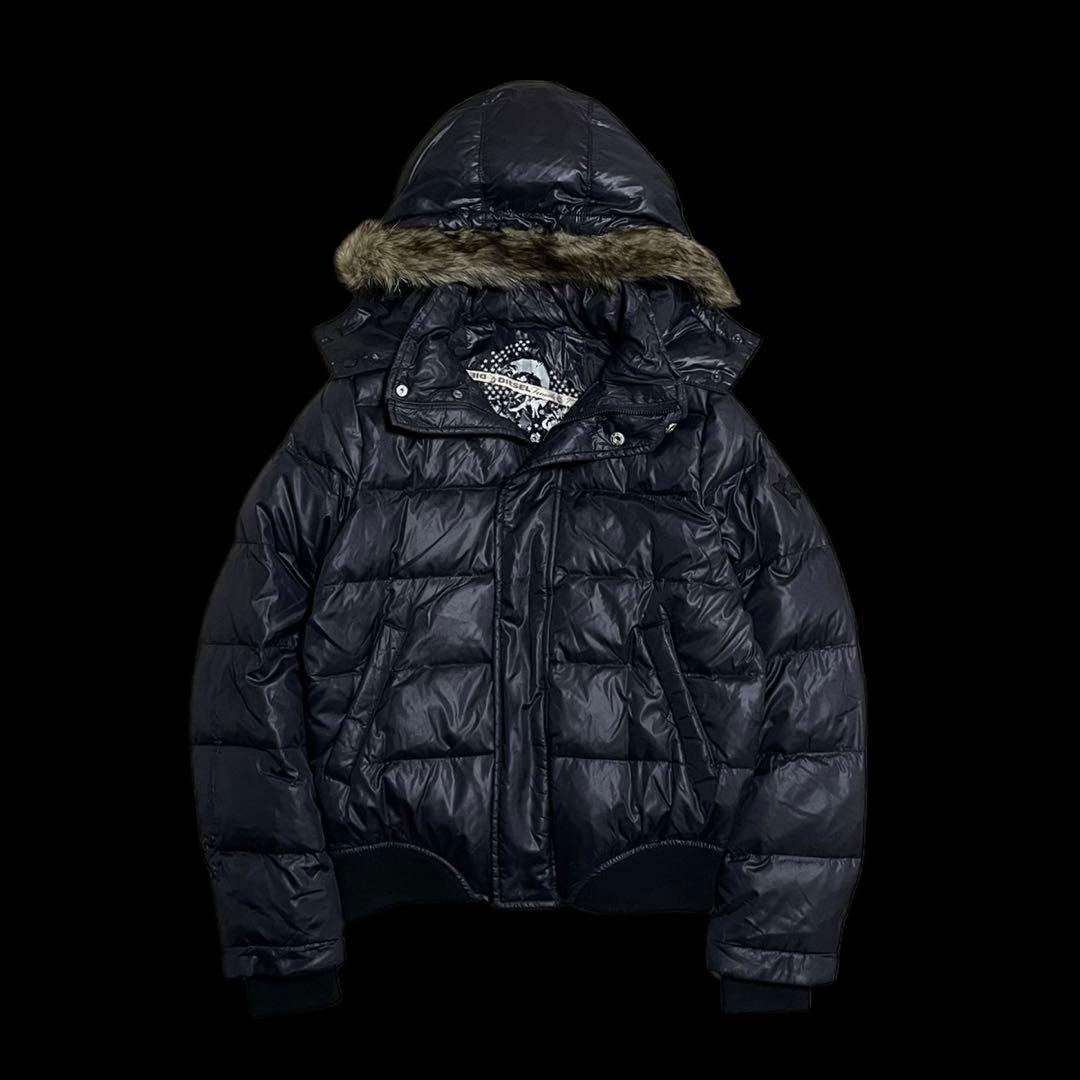 レザーファージャケット 平成 ギャル archive y2k グランジ 00s ファー ジャケット ギミック 平成 y2k グランジ v系 アーカイブ