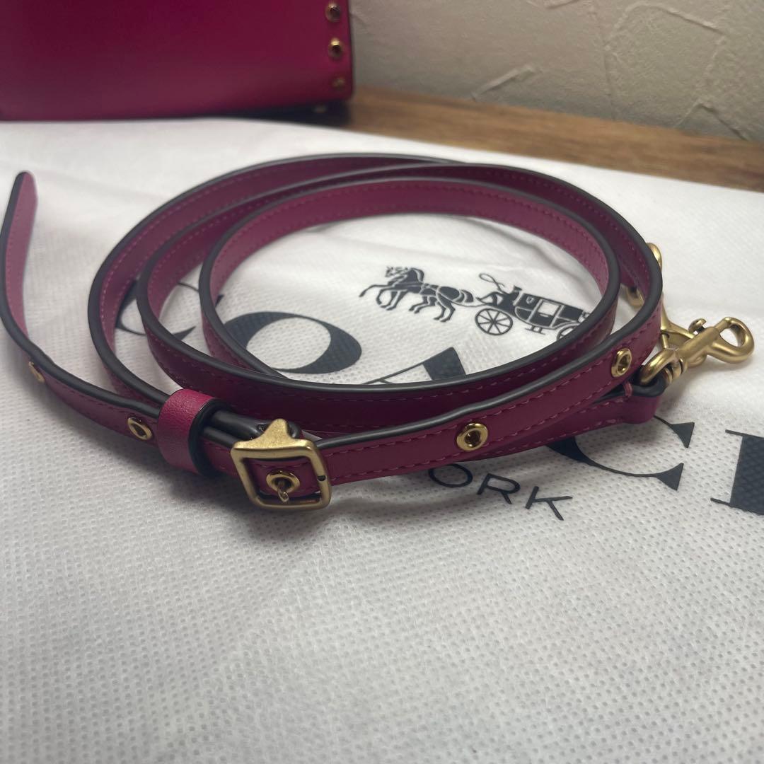 未使用級✨COACHコーチ ショルダーバッグ ミニ カシン