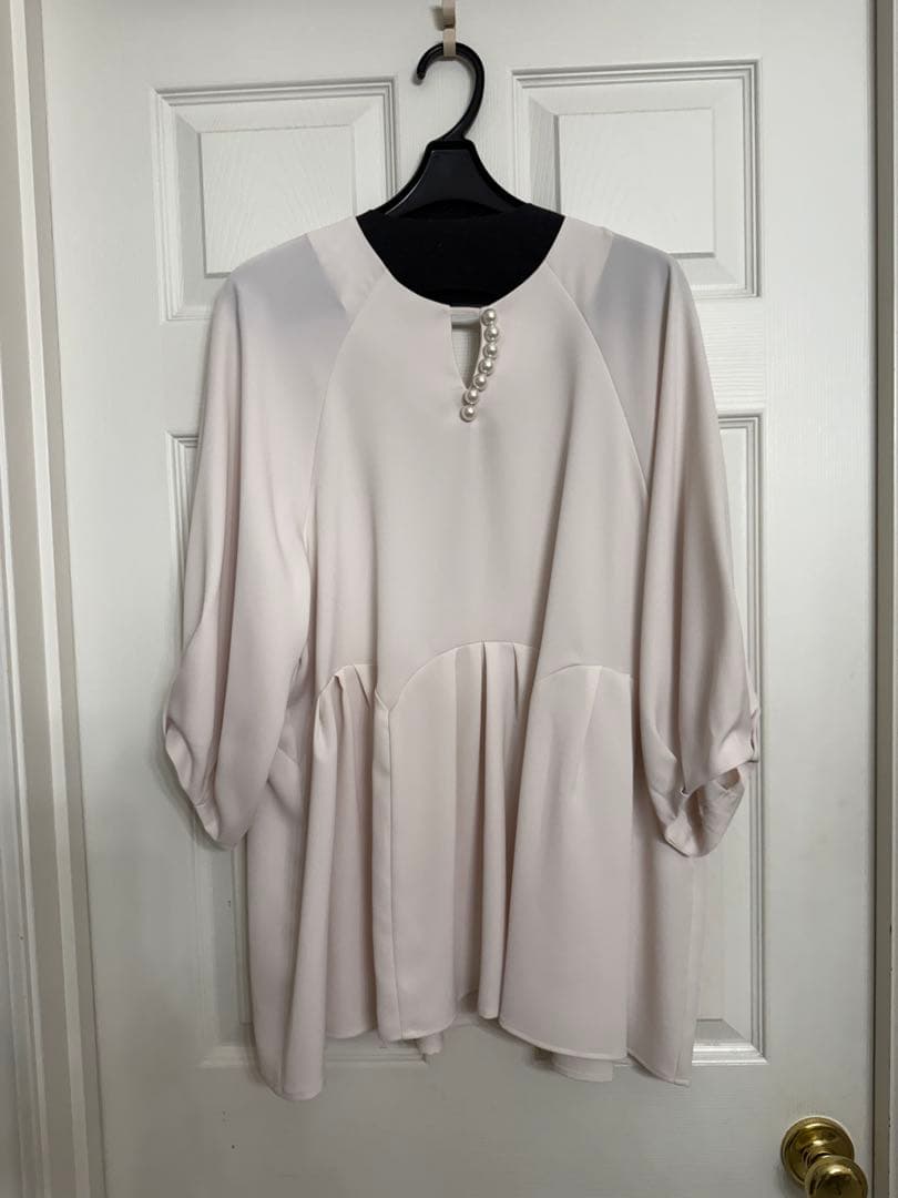 Ross Tiara オフホワイト ブラウス 42サイズL・Rose Tiara