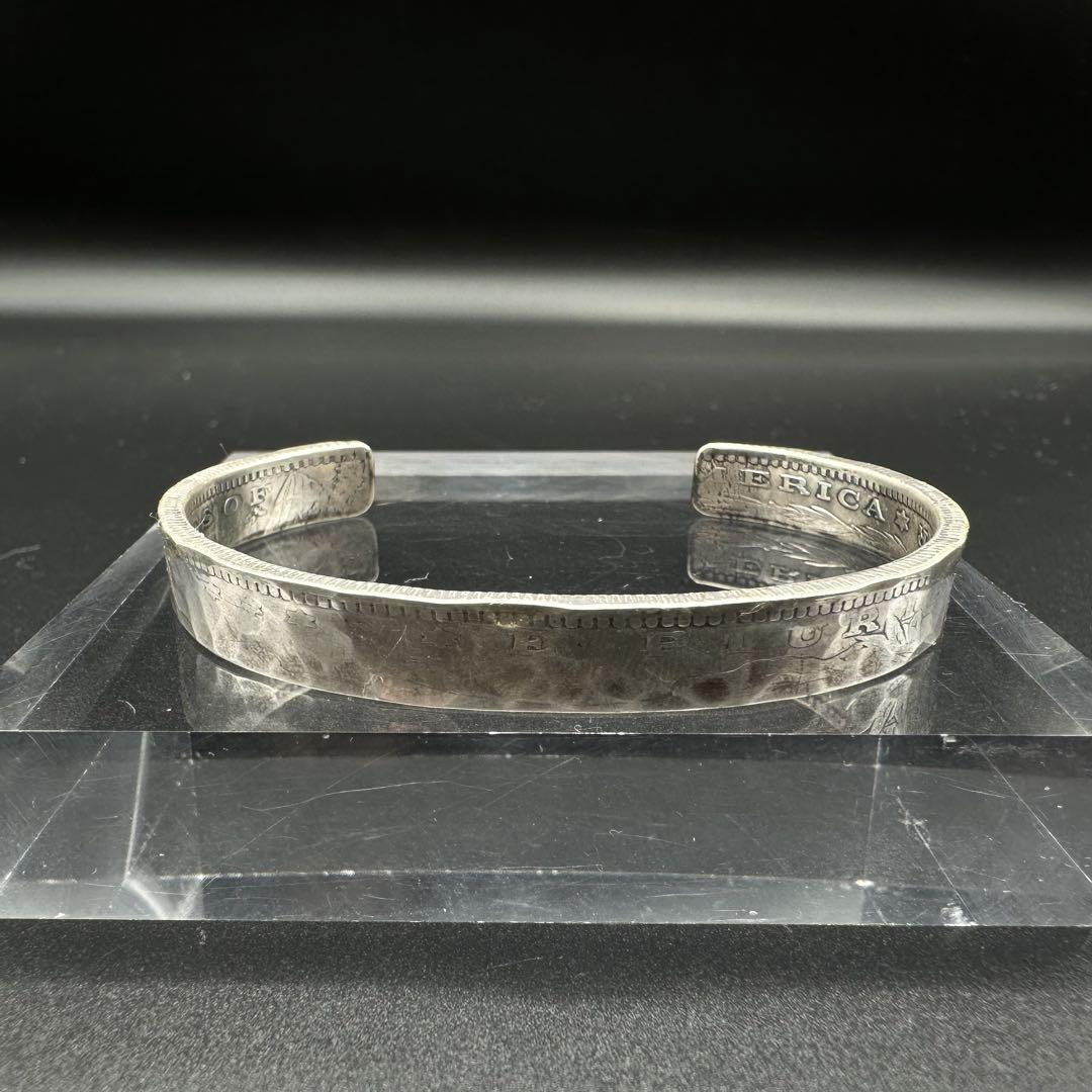 コインシルバー　バングル　silver900 one dollar