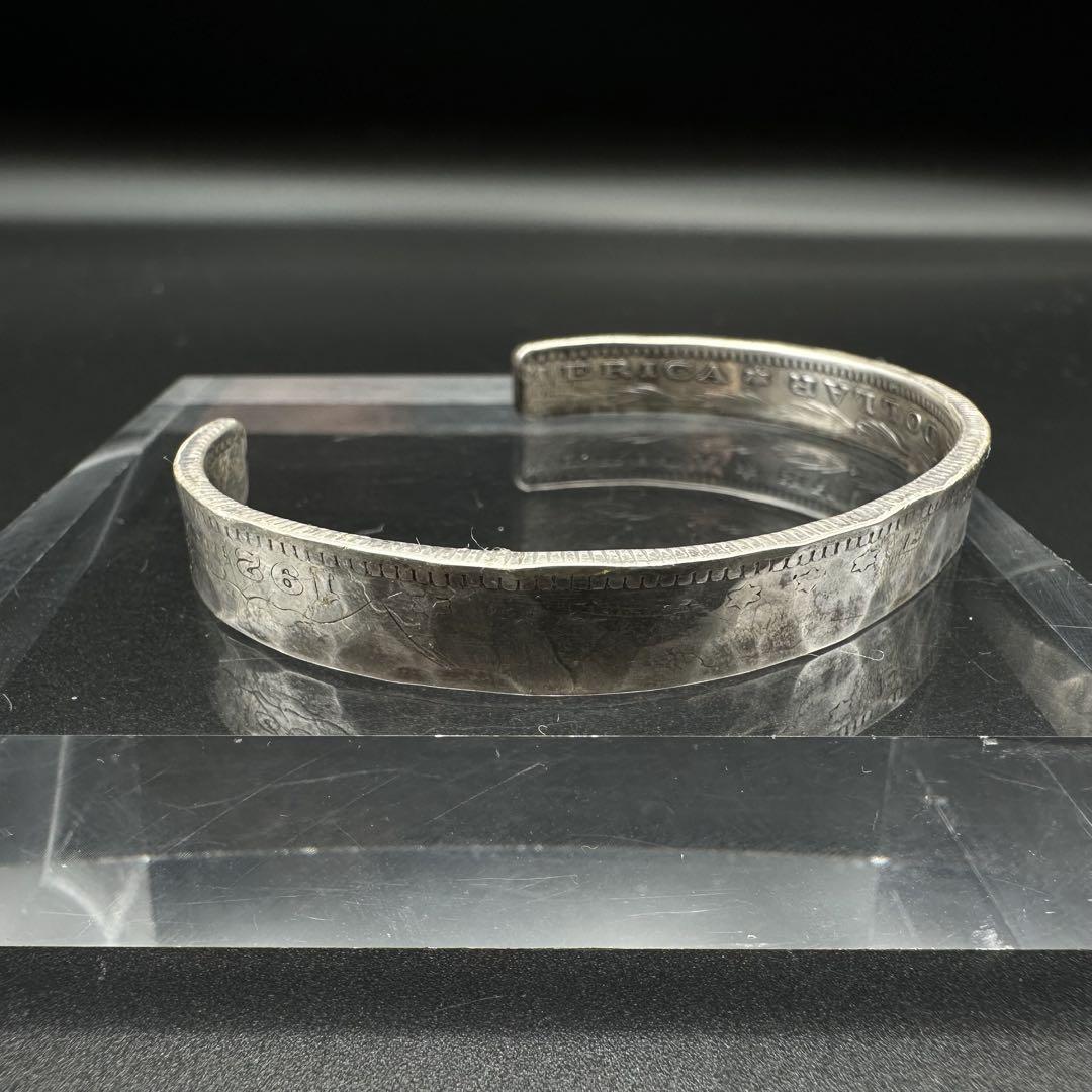 コインシルバー　バングル　silver900 one dollar