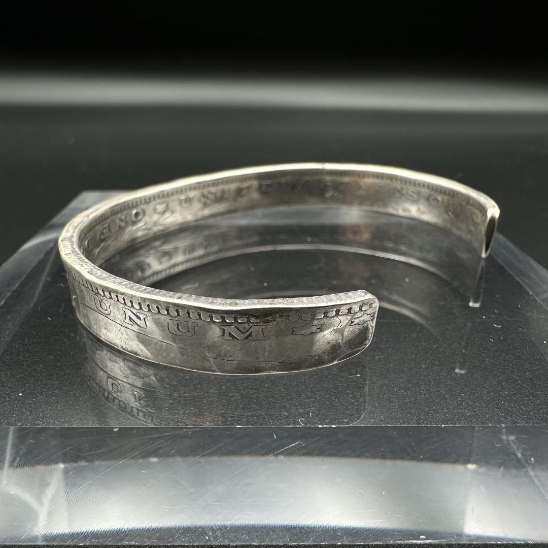 コインシルバー　バングル　silver900 one dollar
