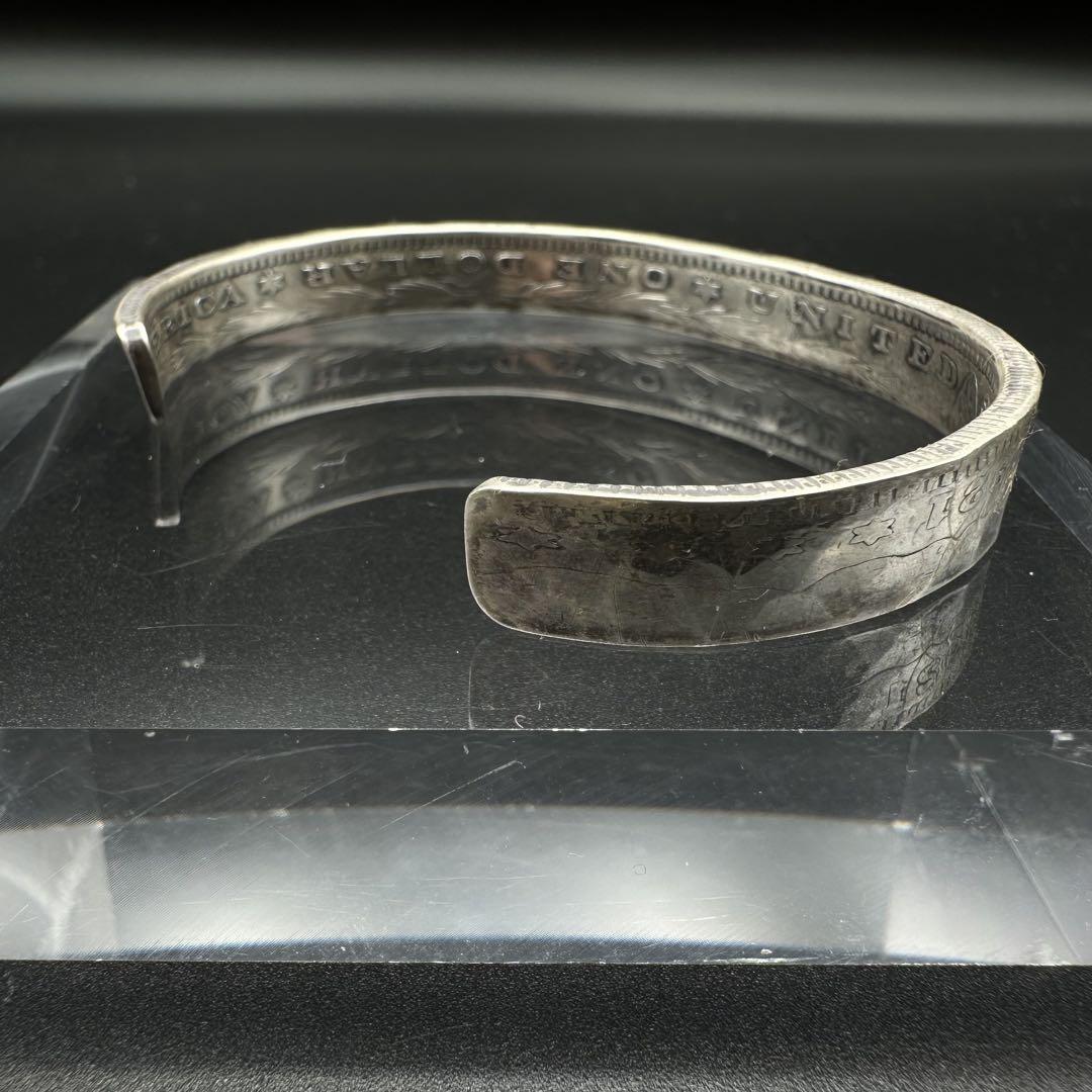 コインシルバー　バングル　silver900 one dollar