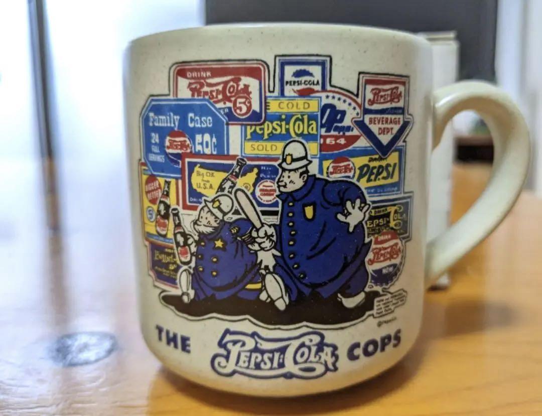 新品未使用【ペプシ】PEPCI COLA COPSのマグカップ