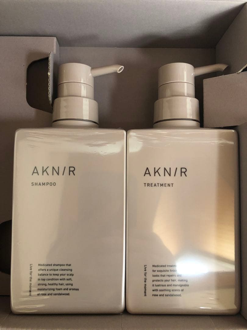 新品未開封 梨花プロデュース AKNIR 薬用シャンプー・トリートメント