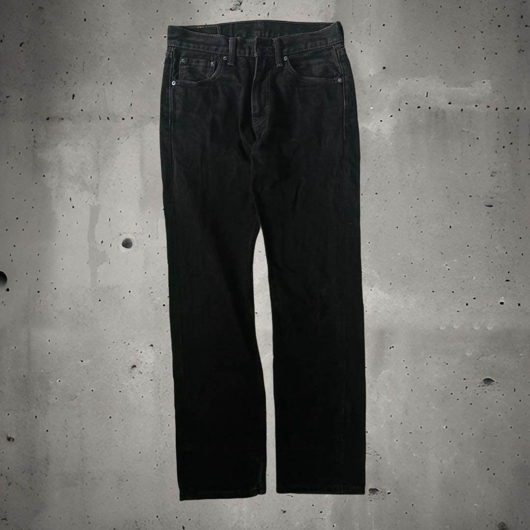 Levi's505 ブラックデニム　アメカジ　Y2K ストリート　後染め
