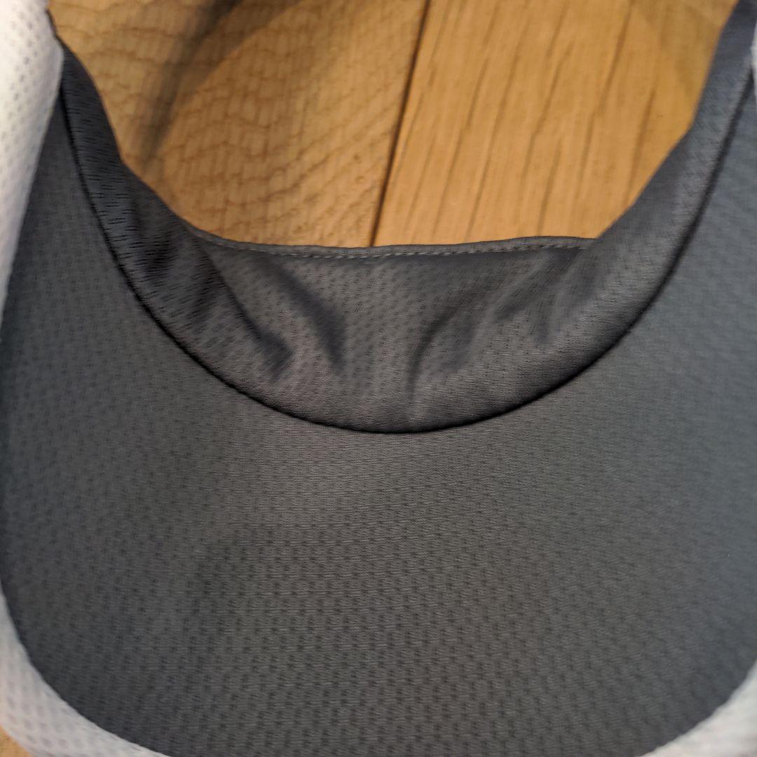 Srixon メッシュバイザー メンズ ホワイト/ブルー