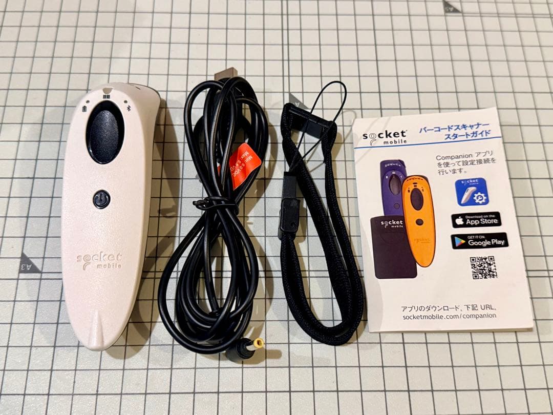 ソケットモバイル s700 バーコードスキャナー 充電ドック セット傷や汚れあり