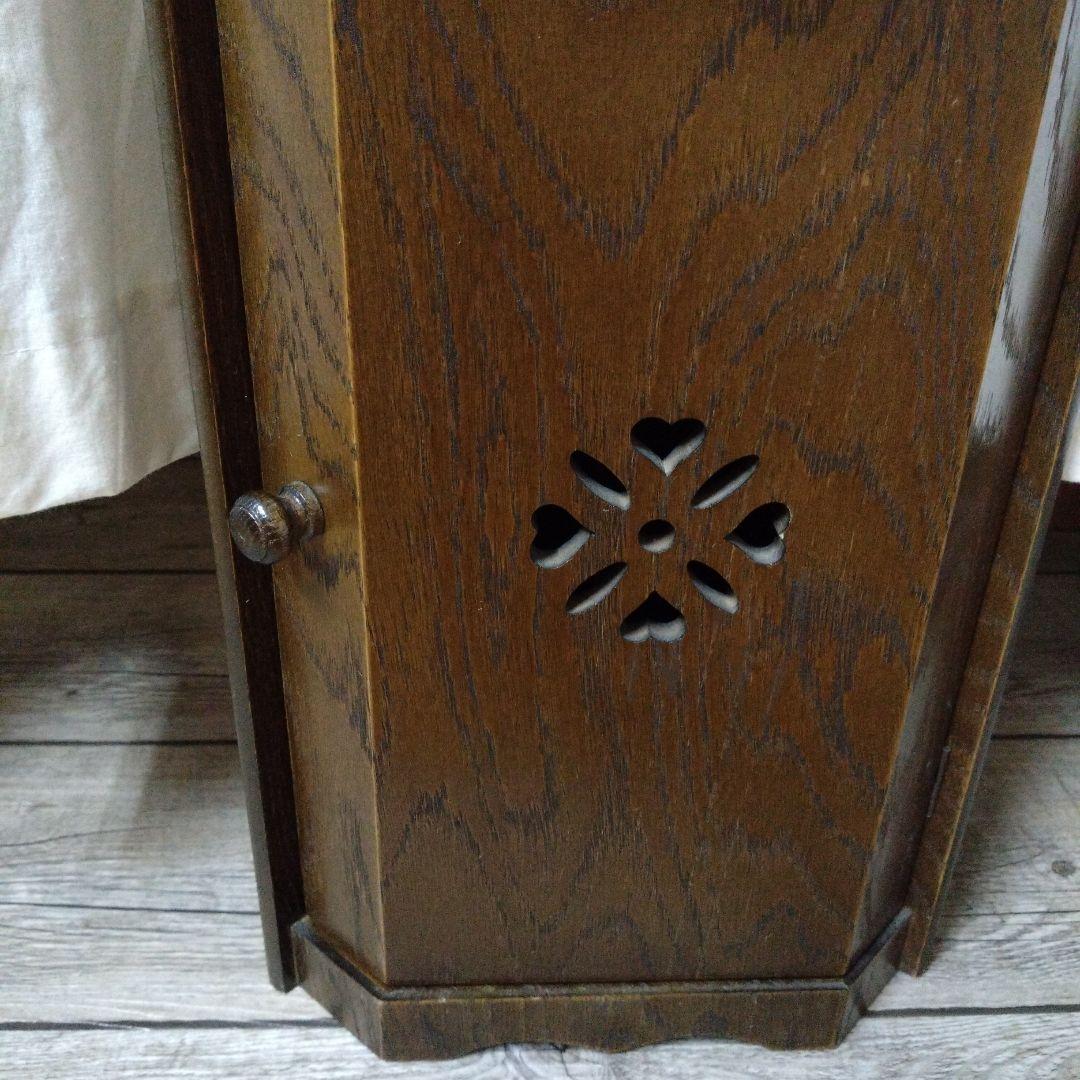 コーナーラック 木製 アンティーク調やや傷や汚れあり MARWIL-DEMENAGEMENTS_CH