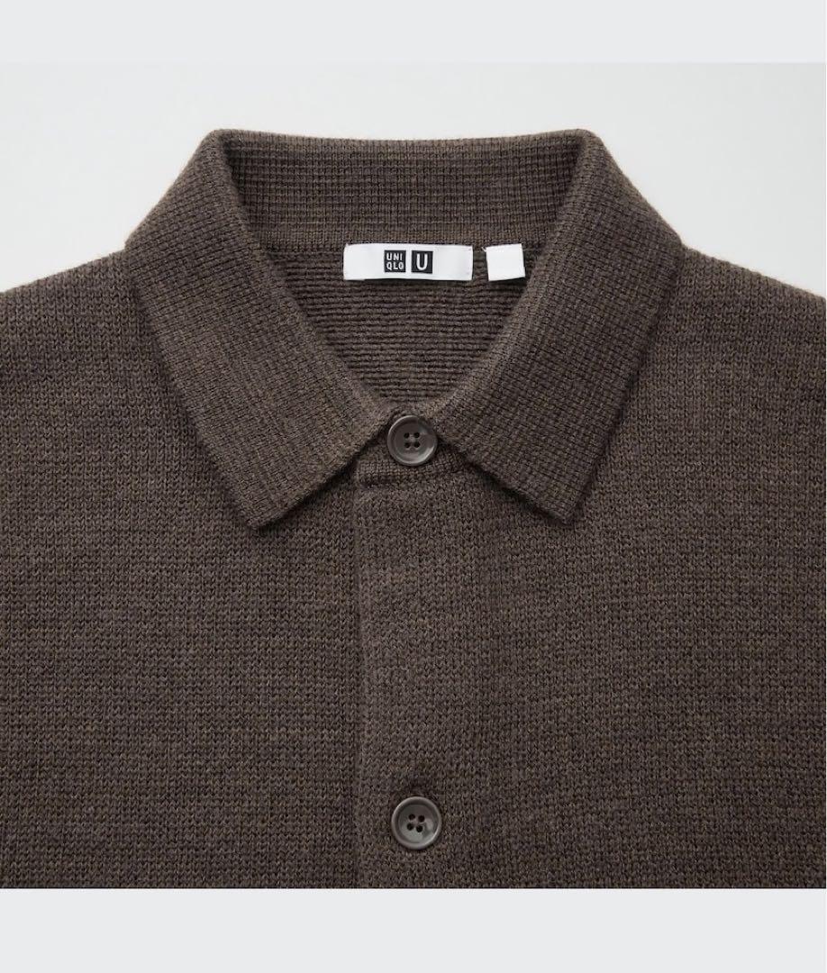 UNIQLO U  ニットオーバーシャツジャケット