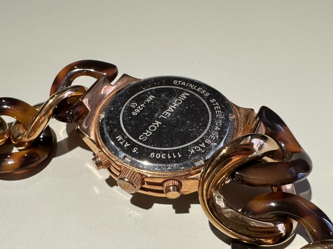 MICHAELKORS マイケルコース べっ甲 腕時計 - www.theivyspa.com 激安通販新作 MICHAELKORS マイケルコース べっ甲 腕時計 ローズ MK4269 腕時計(アナログ)