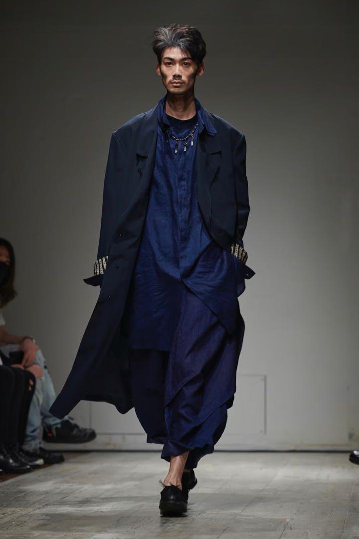 YohjiYamamotopourhomme23ssリネンタックパンツ