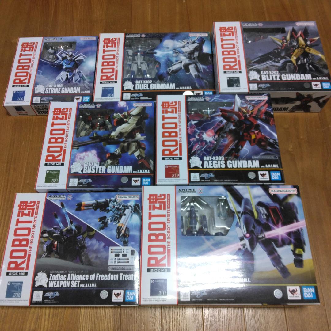 ROBOT魂 機動戦士ガンダムSEED 7体セット