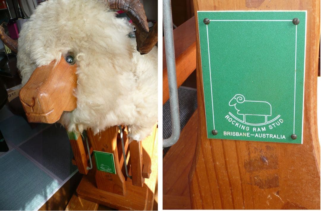 値引きあり ROCKING RAM　ロッキングラム　～ログハウスで使用　豪州