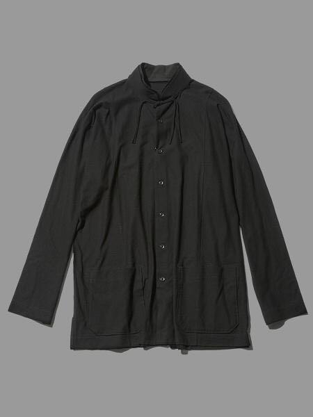 【美品】ヨウジヤマモトプールオム チャイナボタンダブルカラーシャツジャケット