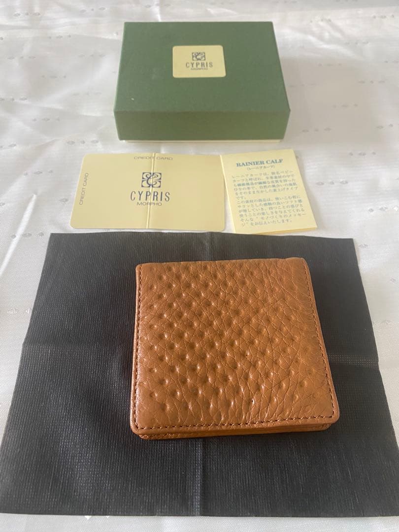 CYPRIS ブラウン　コインケース　仔牛革