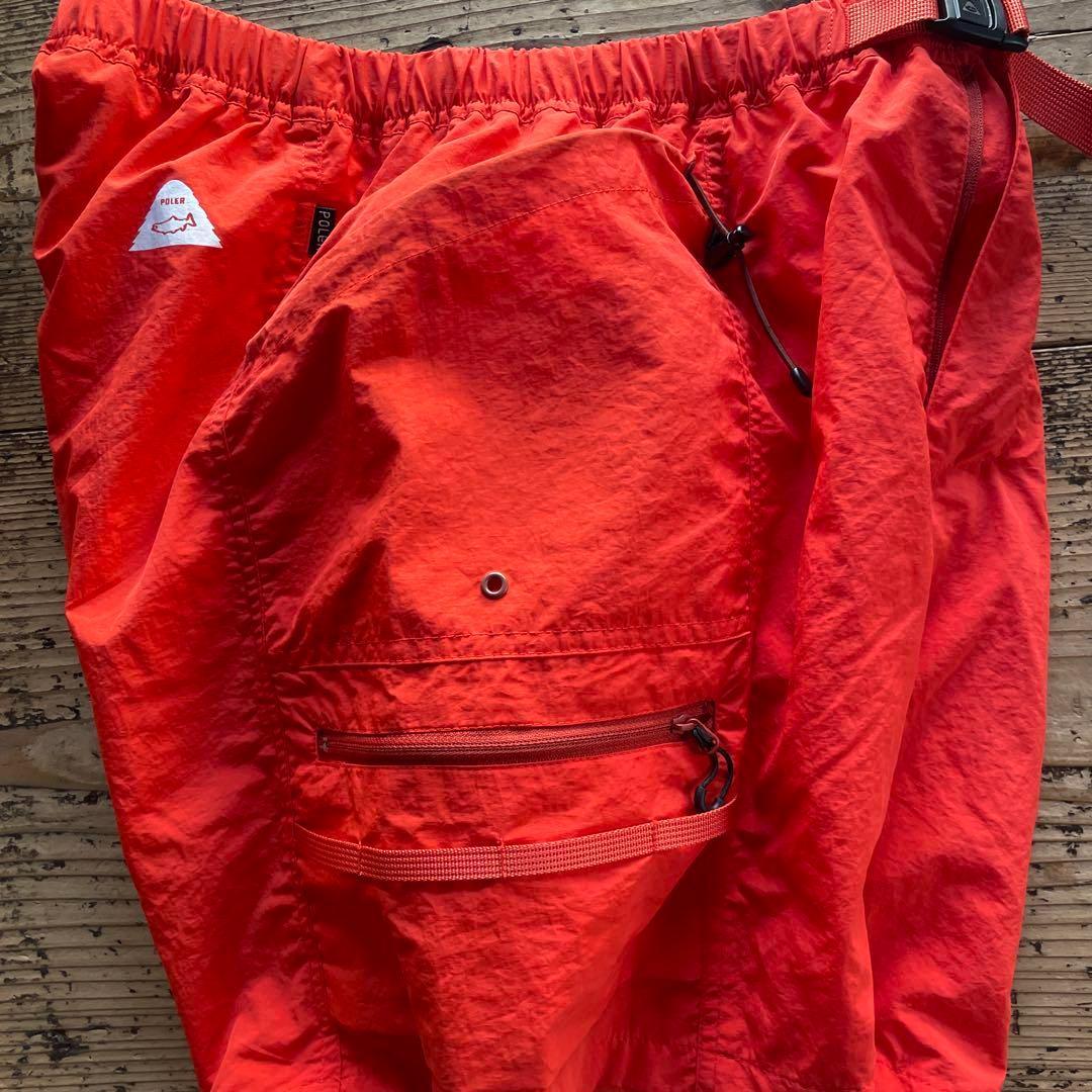 新品　25年春夏トーンドトラウト x POLER　水陸両用ショートカーゴ　M