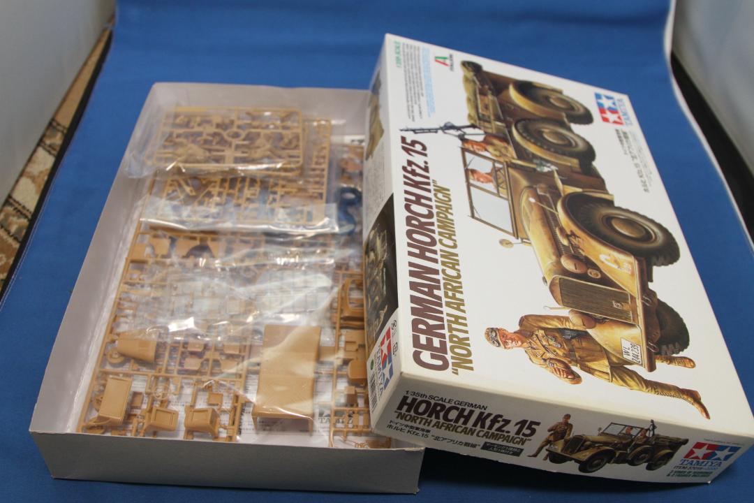 タミヤ 1/35 イタレリ　ホルヒKfz.15 北アフリカ戦線 プラモデル未組立