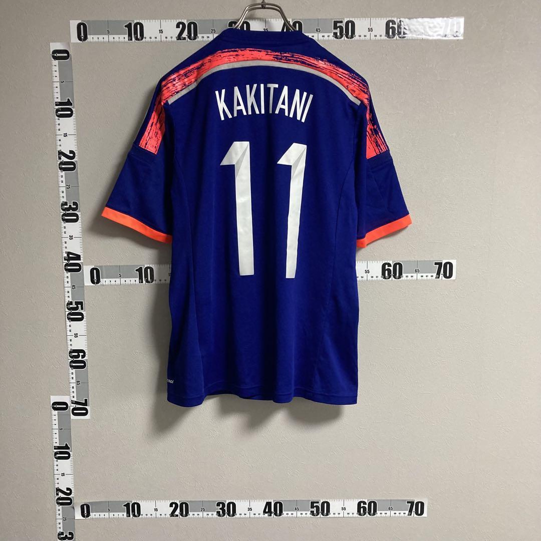 adidas アディダス 柿谷曜一朗 2014年W杯 日本代表 ユニフォームL青