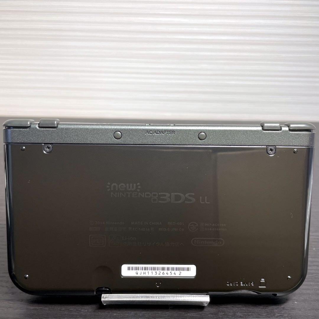 未使用級 newニンテンドー3DS LL メタリックブラック 任天堂 画像2