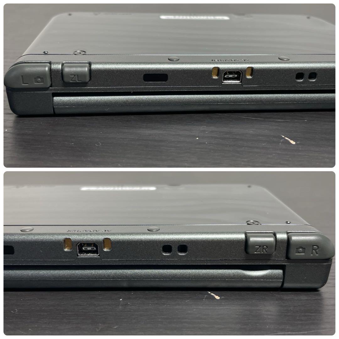 未使用級 newニンテンドー3DS LL メタリックブラック 任天堂 画像7
