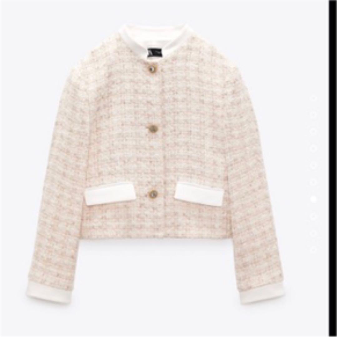 ZARA - ZARA ツイードジャケットの通販 by ⚘｜ザラならラクマ