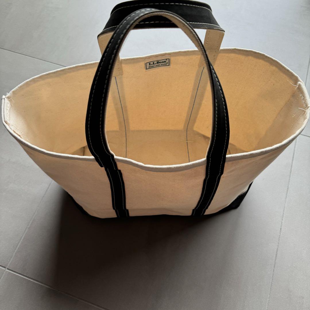 90s l.l.bean トートバッグ　黒　レア　美品